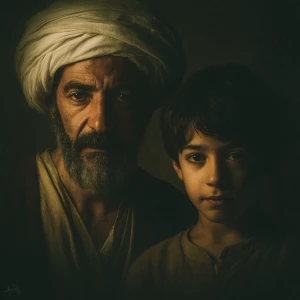 Scene 1 — Childhood of Hassan-i Sabbah (with his father)

> A...