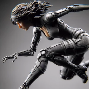 A woman action figure