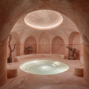 Descend into the Subsalt Sanctum, a hidden refuge beneath a maje...