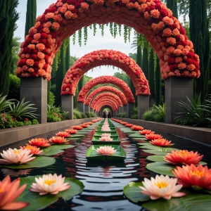 Floating Flower Entry Canal

An entrance canal where guests floa...