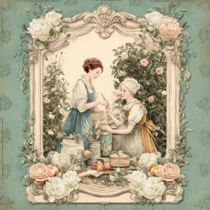 Print-ready junk journal page, A4 portrait full-bleed (≈2480×350...