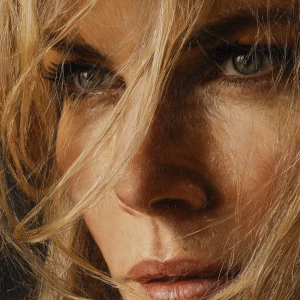 Close up of Daryl Hannah
