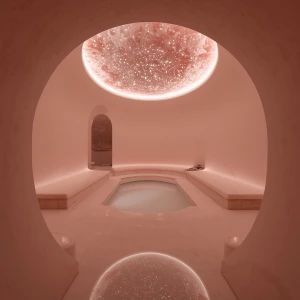 Basement – Subsalt Sanctum: A quiet, otherworldly refuge carved...