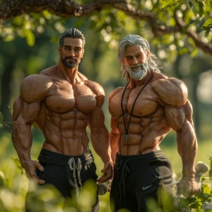 Absolutely, let’s anchor our heroic duo in a more realistic sett...