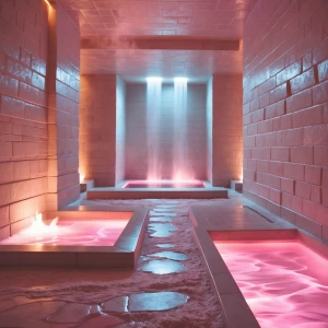 Step into the tranquil oasis of Halite Flow Spa: Imagine walking...