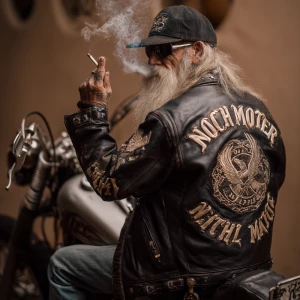 Top rocker says unholy ghost 

Button rocker says  Georgia

Left...