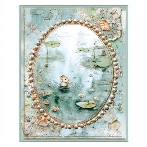 Print-ready junk journal page, A4 portrait full-bleed (≈2480×350...