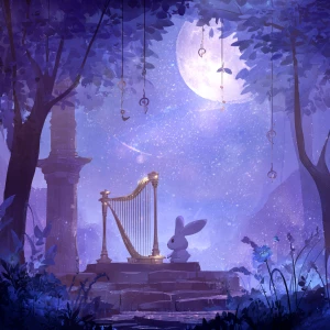 Soft, dreamy ambient orchestral music for a children’s storybook...
