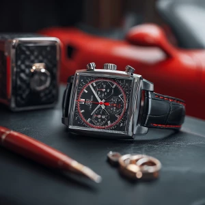 be creative and generate a luxury watch inspired from Monaco...