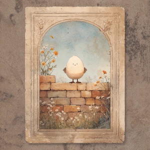 Print-ready junk journal page, A4 portrait full-bleed (≈2480×350...