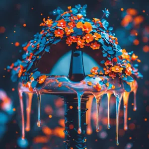 Generate this photo with drip