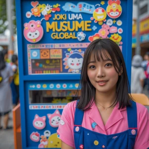 buatkan sampul untuk joki uma musume global