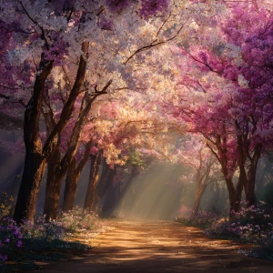 A breath-taking 4K photorealistic nature landscape in Epoxypropy...