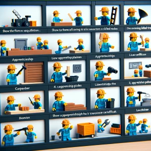 make a stop motion of a ninjago lego figure With the Skilled Tra...