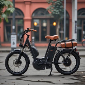 I want to make electric motor bike having seats like a car with...