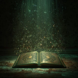 i need awhat i need is quran picture with some arabic words come...