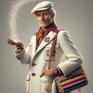 In a late-80s/early-90s holiday special scene, a portrait of ‘Mr...