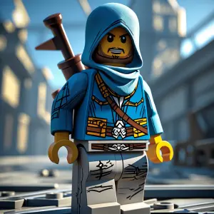 Call of duty mixed with lego and assassins creed