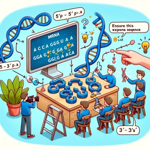 crea un stop motion que explique el metodo de traduccon de ARNm...