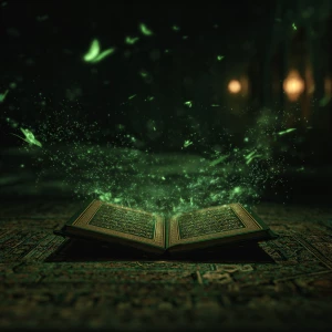 i need awhat i need is quran picture with some arabic words come...