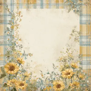 flat printable junk journal background paper, vintage farmhouse...