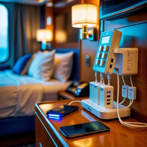 cruise room power strip charging devices zoom in and out