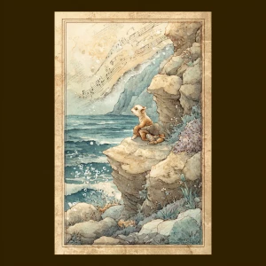 Print-ready junk journal page, A4 portrait full-bleed (≈2480×350...