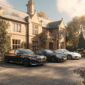 Very realistic new BMW 7 series, Mercedes Benz G class, Bentley...