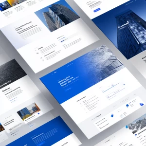Craft 4 versions of an optimized landing page image for a Medium...
