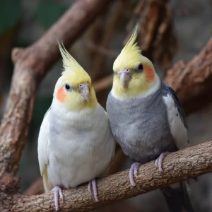 cute cockatiels