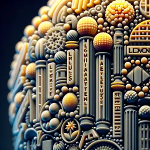 Create three-dimensional icons for the website of a company prod...