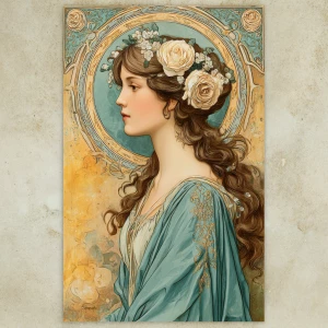 Print-ready junk journal page, A4 portrait 2480×3508 px, 300 DPI...