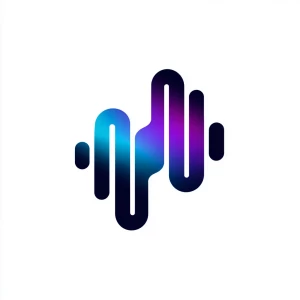 generate logo for music generation service named pulsar.ai