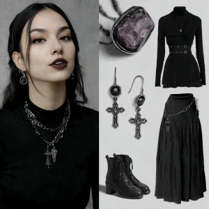Goth Pinterest Face Swap
