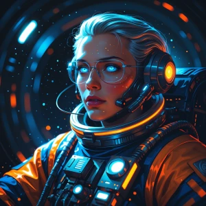A brilliantly adventurous Zorblaxian space explorer, every featu...