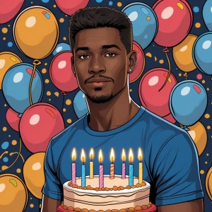 Design T-shirt about my birthday Benson ngalande