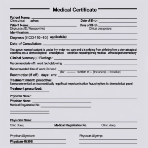 [Clinic/Hospital Name] 
[Clinic Address]
[Phone • Email]

ME...