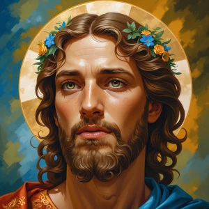 Jesús his skin olive so beautiful look smile and nose long Jews...