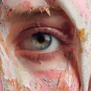 Close up of Marija Bergam