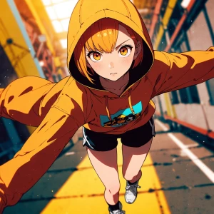 masterpiece, best quality, 2D, anime style, flat color, highres,...