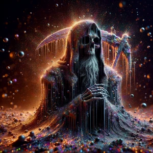 Very high quality beautiful extraordinary ancient grim reaper  i...