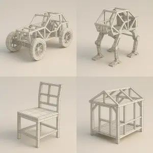 i want this in wireframe