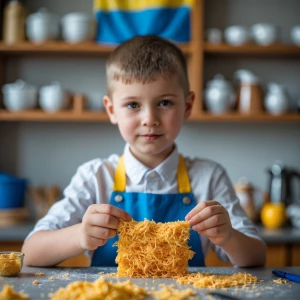Take a photo of someone making the "Ukrainian Silyanka" material...