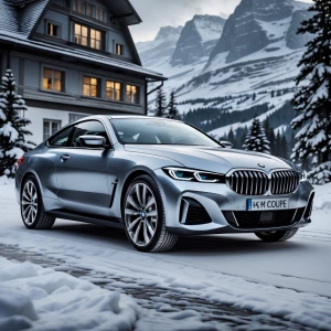 A BMW neue Klasse redesign Coupé concept car