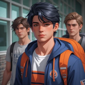 a student male avatar