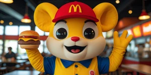 A fast food mascot restaurant that does not exist