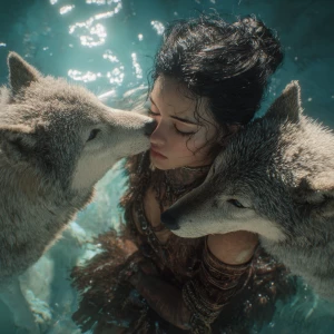 Incredibly beautiful Natie American , long eyelashes. Dressed in...