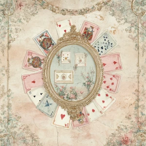 Print-ready junk journal page, A4 portrait full-bleed, 300 DPI....