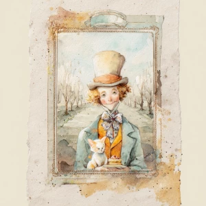 Print-ready junk journal page, A4 portrait full-bleed (≈2480×350...