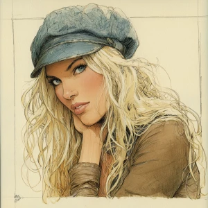 Daryl Hannah by milo manara